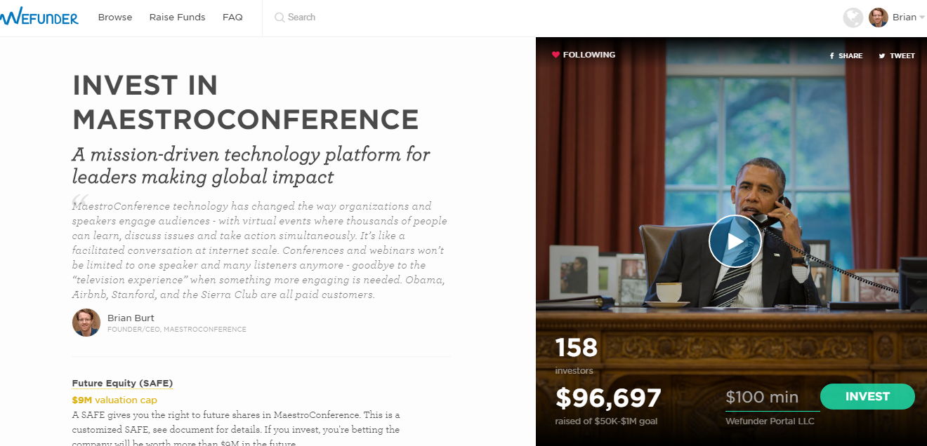Check out MaestroConference's Equity Crowdfunding campaign