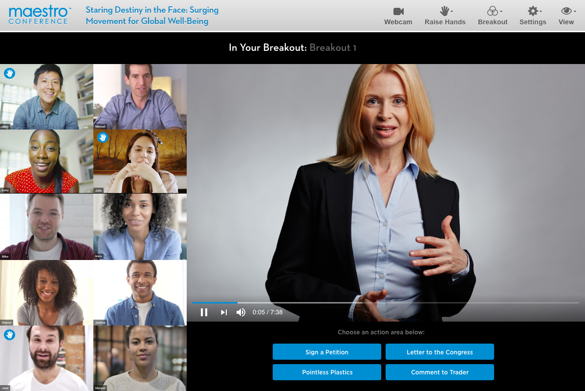 Video Breakout Capabilities for Remote Collaboration